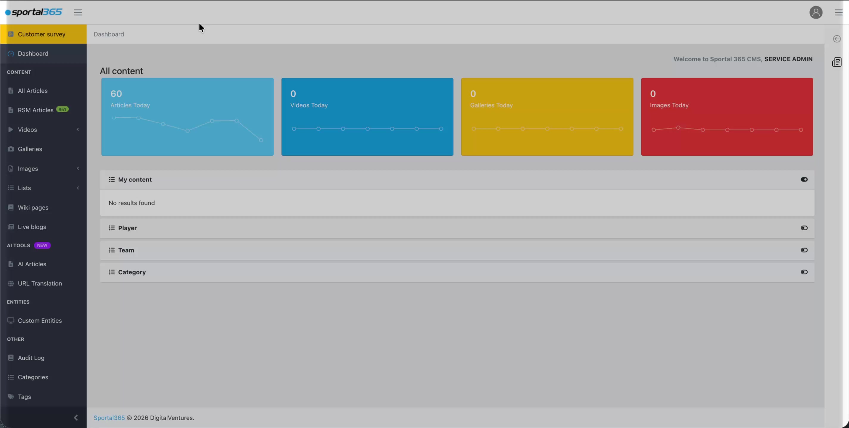 CMS Customer Survey - Jan 2026