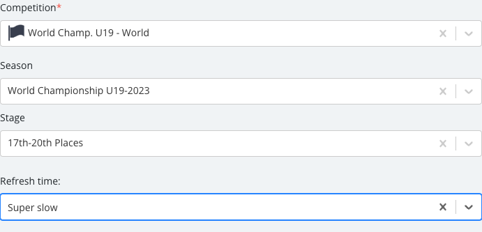The Knockout options panel with its fields set.